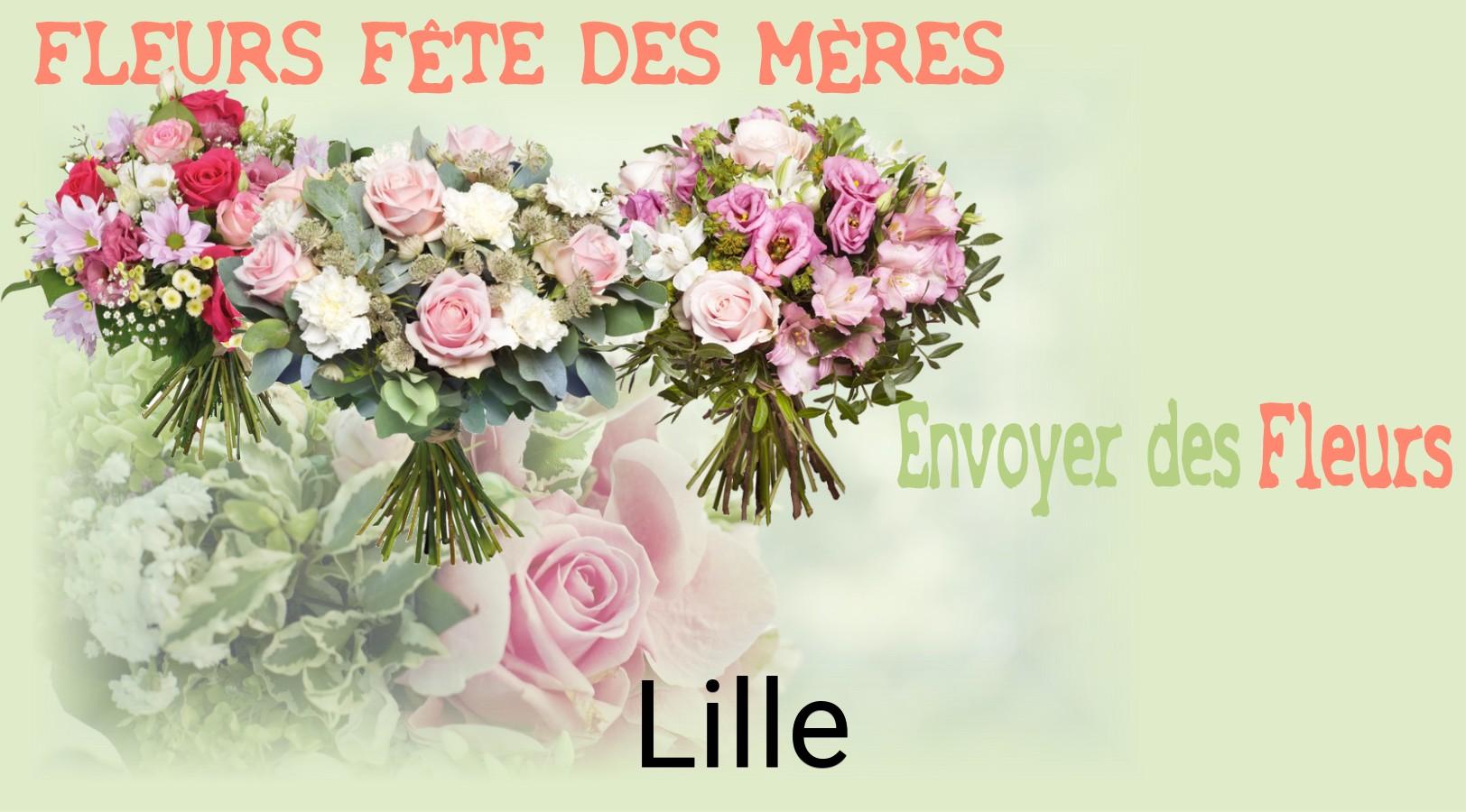 Bouquet de Fête des Mères livré à Lille